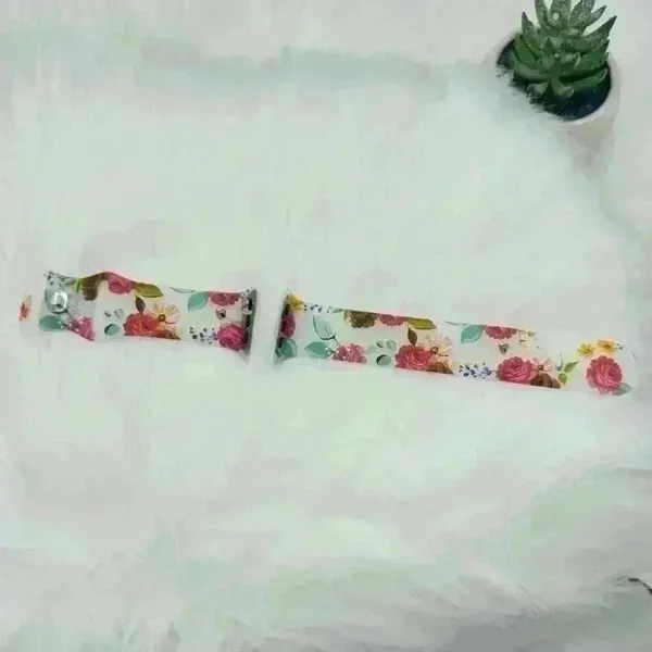 Floral Design Apple Watch Bands 42mm 44mm 45mm 49mm - Image 4