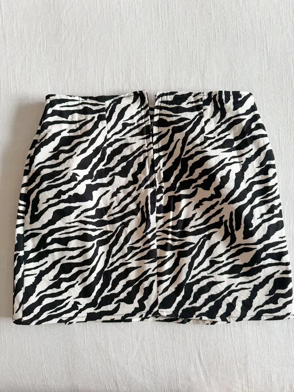 Princess Polly Zebra Print Mini Skirt - Image 2