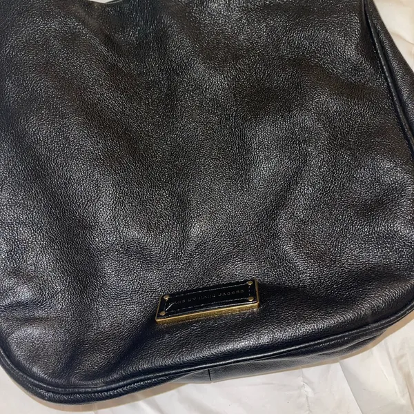 Marc Jacobs 100% Genuine Cow Leather Black Shoulder Bag - Image 7