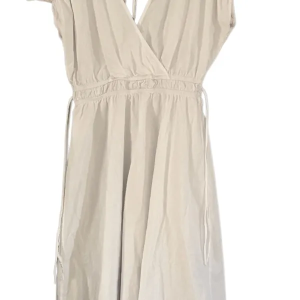 Zara Elegant White Maxi Dress - Image 5