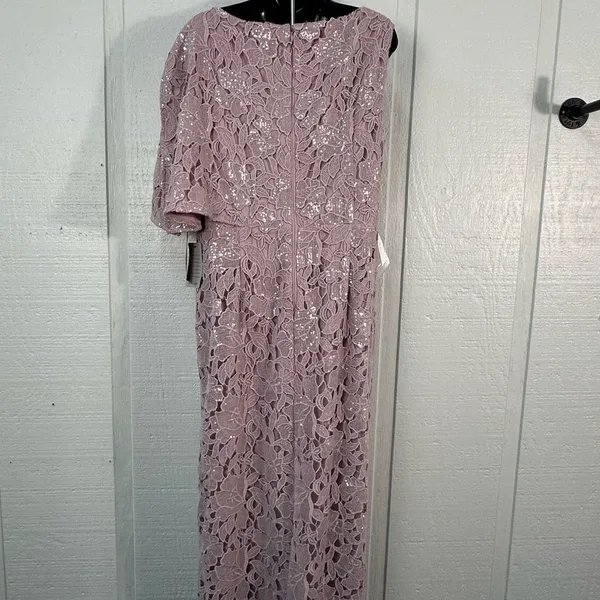 JS Collections Arabella Pink Purple Gown Size 12 NWT - Image 10