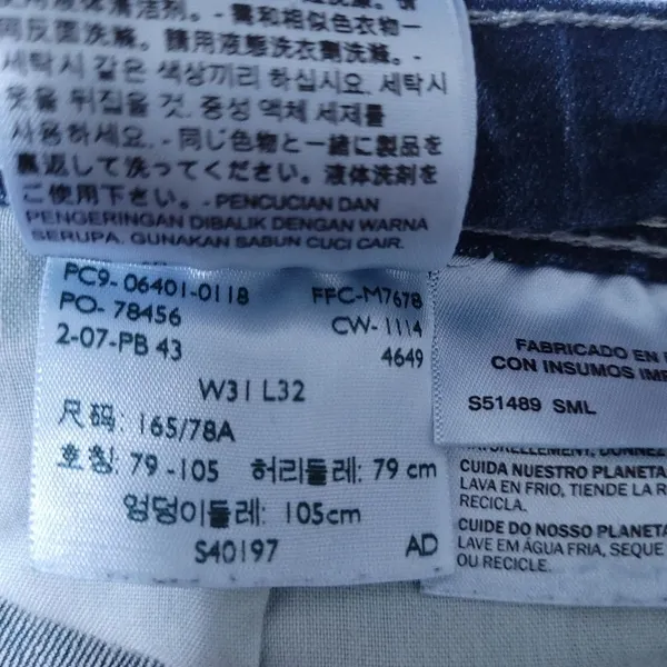Levi’s Demi Curve Skinny Jeans Womens 31 Low Rise Medium Wash Y2K - Image 10