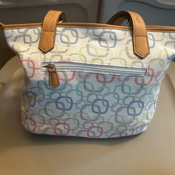 Rosetti Tan and Cream Shoulder Bag with Elegant Design - Image 7