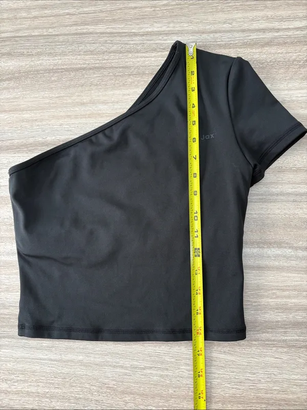 Jo + Jax One Shoulder Performance Dance Top Women Size 2-4 Small - Image 4