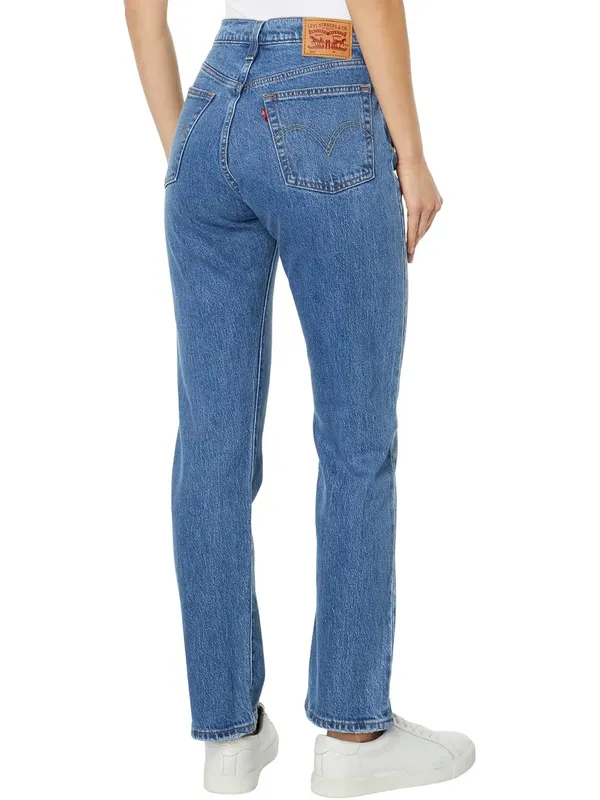 Levi's 501 Women’s High-Rise Straight Leg Jeans - Image 2