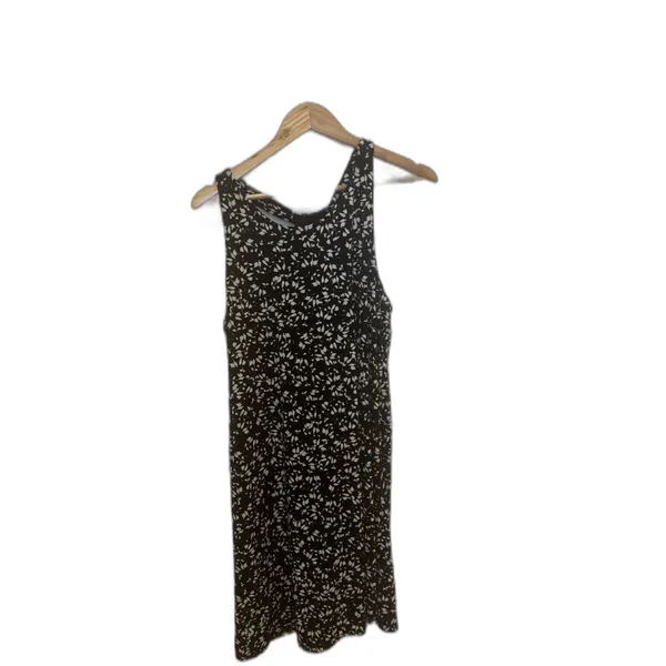 Old Navy Cece Black White floral Size Large - Image 4