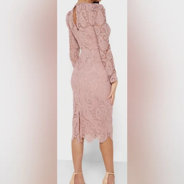 Little Mistress At First Blush Midi Dress - NWT - Size 8 - Image 2