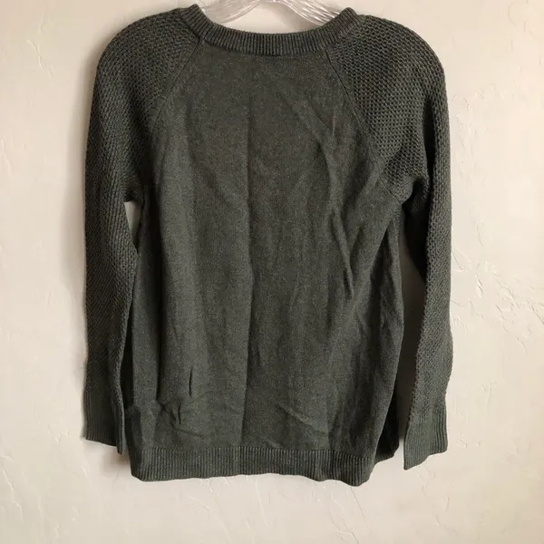 Loft Outlet Forest Green‎ Knit Sweater - Image 7