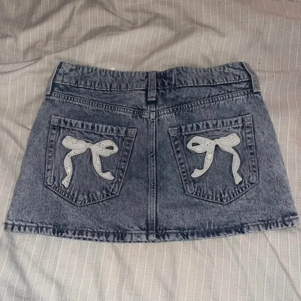 Hollister Skirt Denim - Image 2