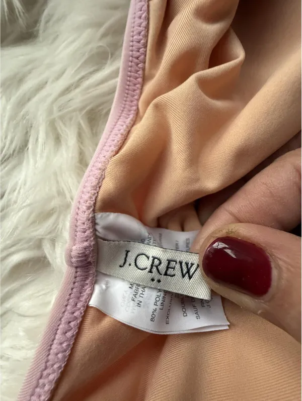 J.Crew Light Pink One-Piece Swimsuit - Image 3