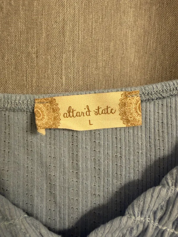 Altar'd State Top Blue - Image 3