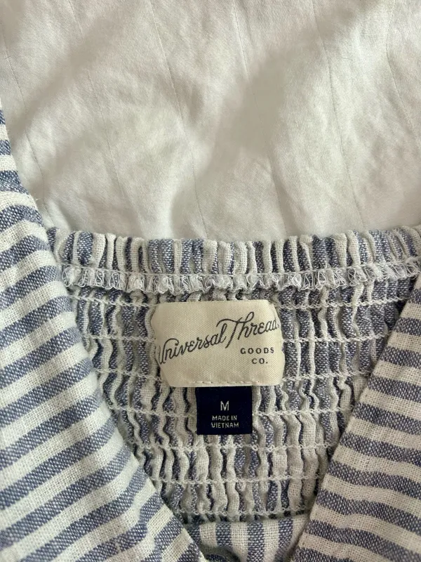 Universal Threads Striped Top Crop - Image 2