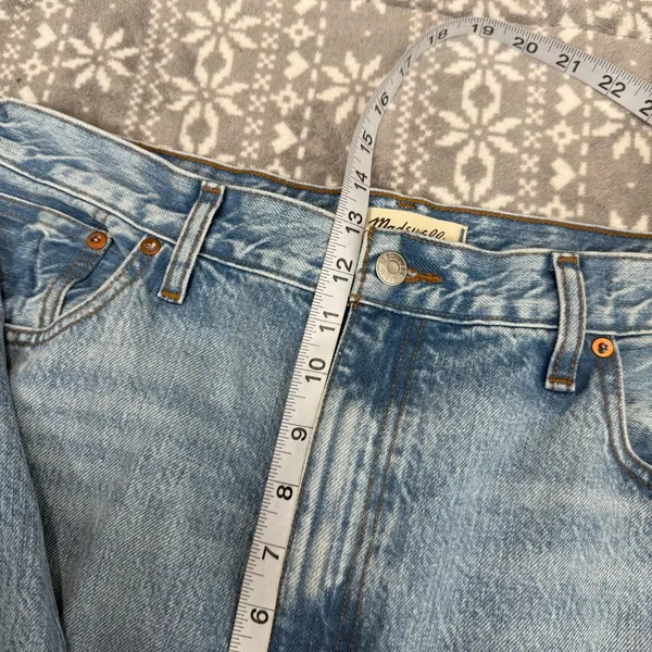 NWOT Madewell The '90s‎ Straight Jean Mercer Wash Size 32 Minimalist Soft Girl - Image 10