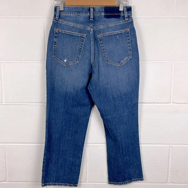 Abercrombie & Fitch women’s the ankle straight ultra high rise jean size 27 - Image 4