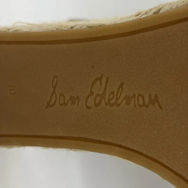 Sam Edelman Womens 10 Sandals‎ Destin Wedge Espadrille Floral Platform Shoes - Image 12