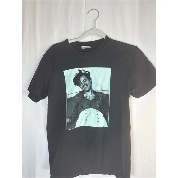 Comfort Colors Women’s Black Love On Tour 21 T Shirt Harry Styles Size Small Preowned - Image 2