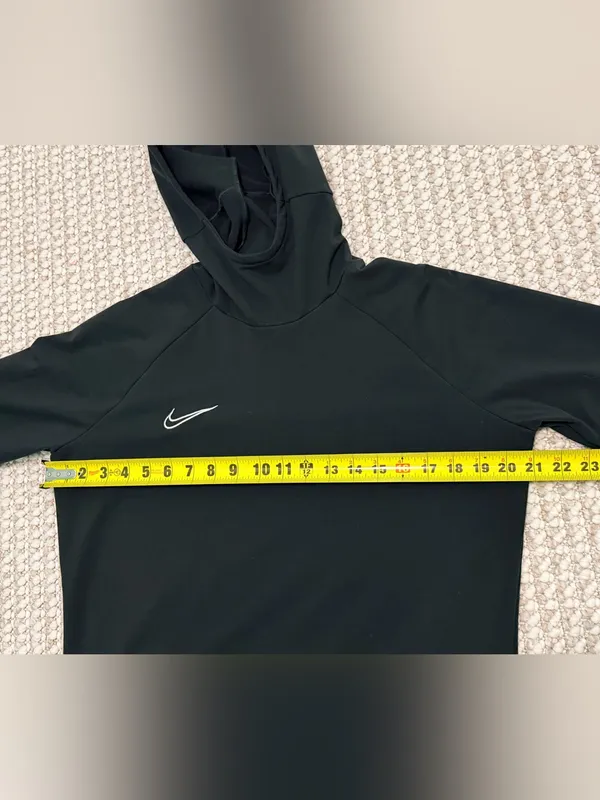Nike Women's Dri-FIT Academy Hoodie size Large black - Image 5