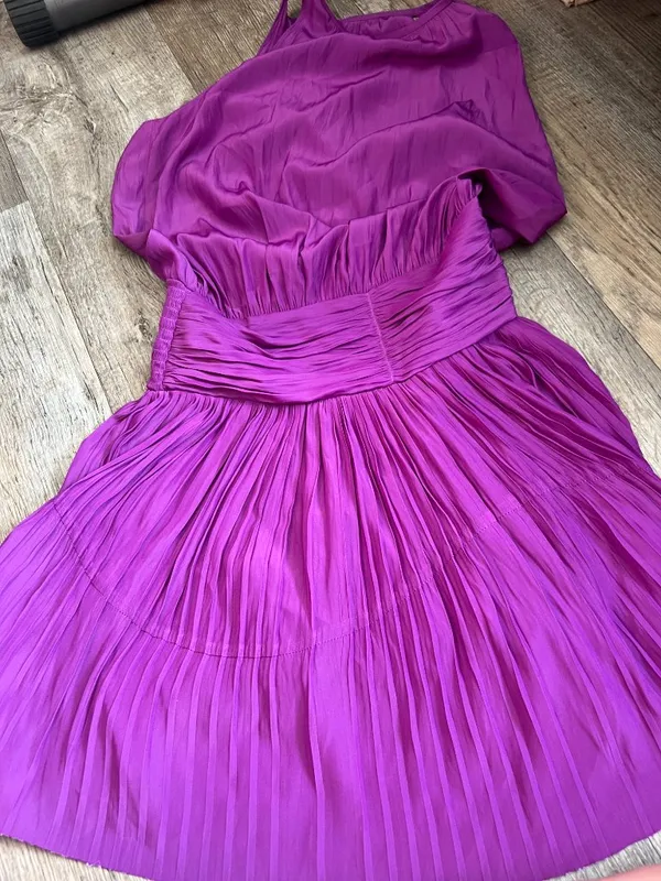 Ramy Brook purple mini dress size small - Image 3