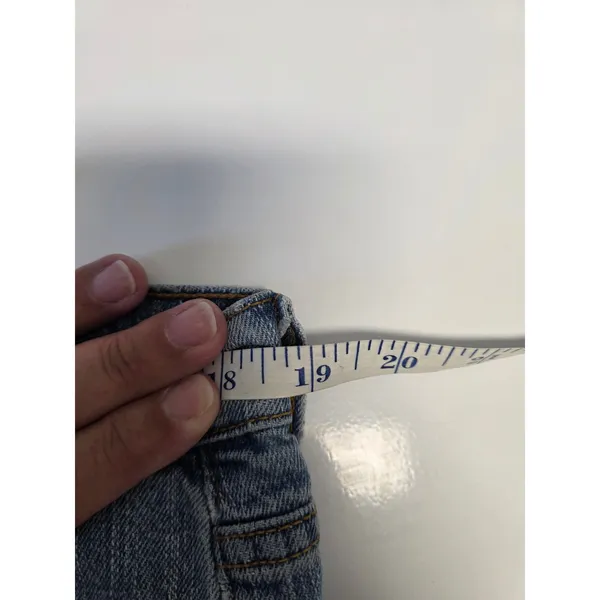 Levis 505 Straight Leg Jeans Womens 14M Medium Wash Denim Blue 731L 15505-1101 - Image 7