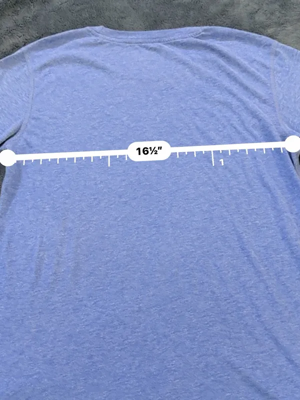 adidas Light Heather Blue Short Sleeve Crew Tee - Image 9