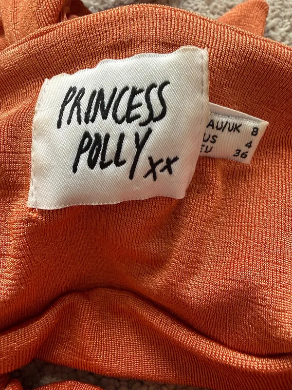 Princess Polly Shiny Halter Top - Image 3