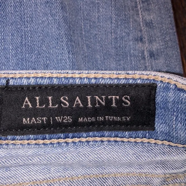 ALL SAINTS jeans size 25 - Image 4
