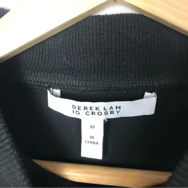 Derek Lam 10 Crosby Black Mock Neck Pullover‎ Sweatshirt 10 - Image 5