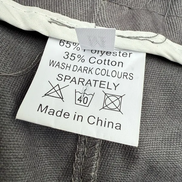 Unisex Gray Overalls .Cargo . - Image 3