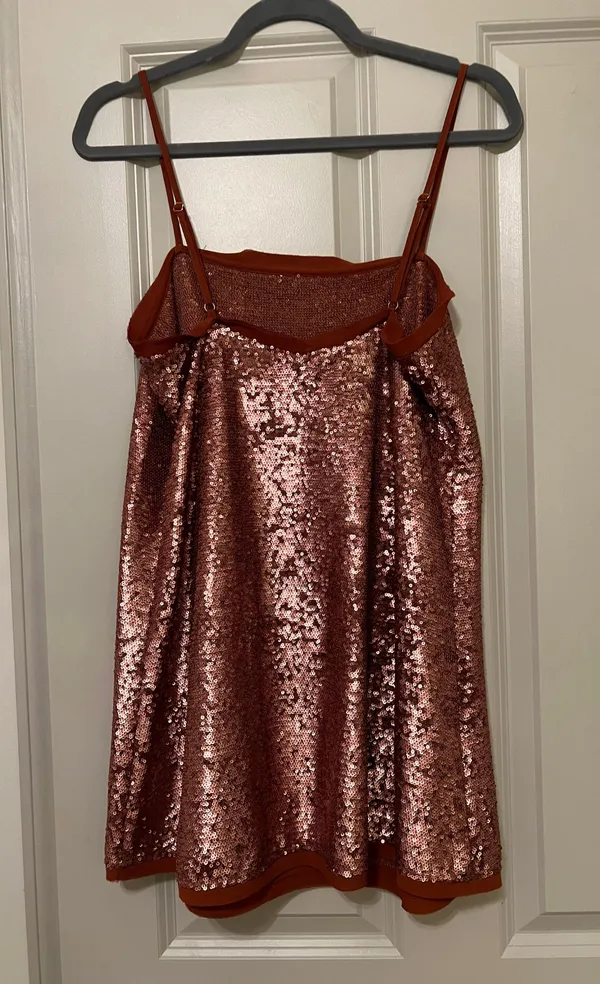 Skylar + Madison Rusty Sequin Mini Dress - Image 2