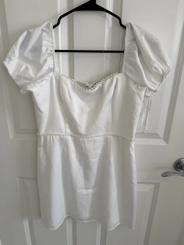 Lulus White Dress Mini - Image 4