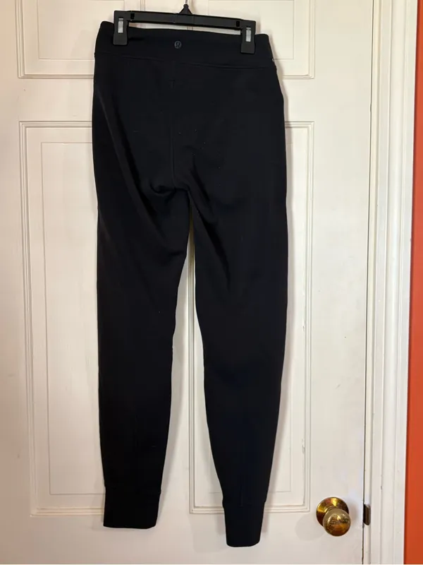 Lululemon Black Align Jogger Size 2 Gym Yoga Activewear Pockets Nulu - Image 4