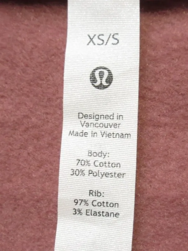 NWT Lululemon Scuba Oversized Half Zip Hoodie in Spiced Chai Sweatshirt XS/S - Image 5