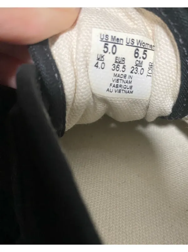 Black Vans Shoes - Image 6