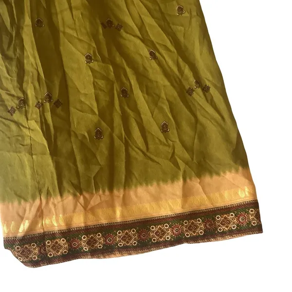 Scarlett Olive Green Maxi Dress - Image 7