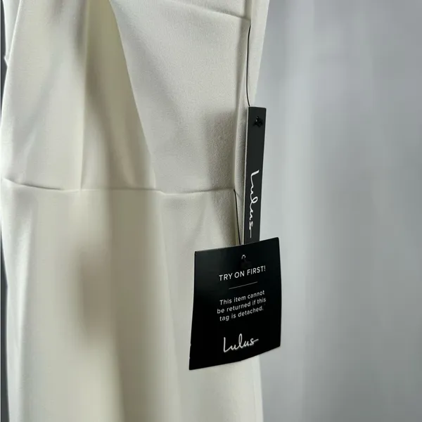 NWT Lulus‎ Thrive Sleeveless Bodycon Dress in White Size Extra Small - Image 9