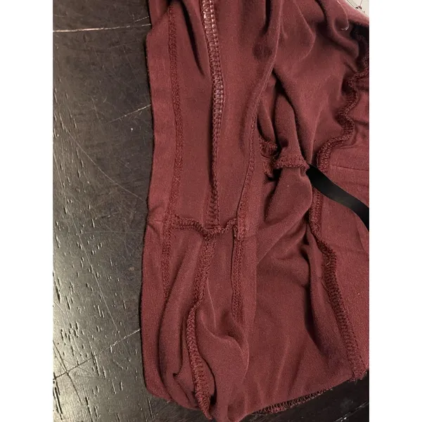 Out From Under Pajama Set Womens XXS Brown Jersey Button Front Top Shorts Lounge - Image 12