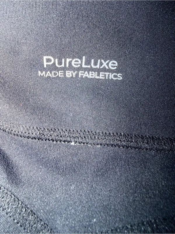 Fabletics Oasis PureLuxe High-Waisted Black Leggings with Side Pockets - Image 4