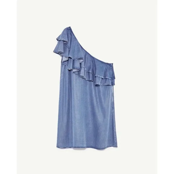 ✨ Hp✨Frilled Asymmetric Dress:✨ - Image 7