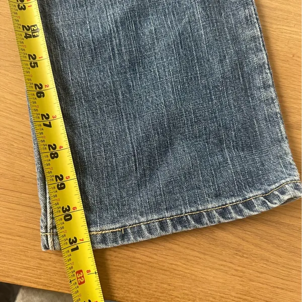 Levi's Vintage Y2K Levi Strauss Signature Low Rise Bootcut Jeans Sz 8 Medium Western - Image 15