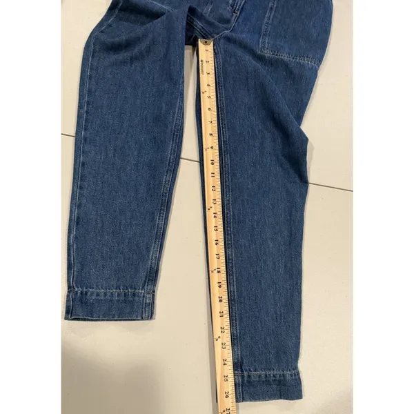 FatFace Denim Jumpsuit Size 2 Imogen Boilersuit 100%Cotton Utility Rosie Minimal - Image 7