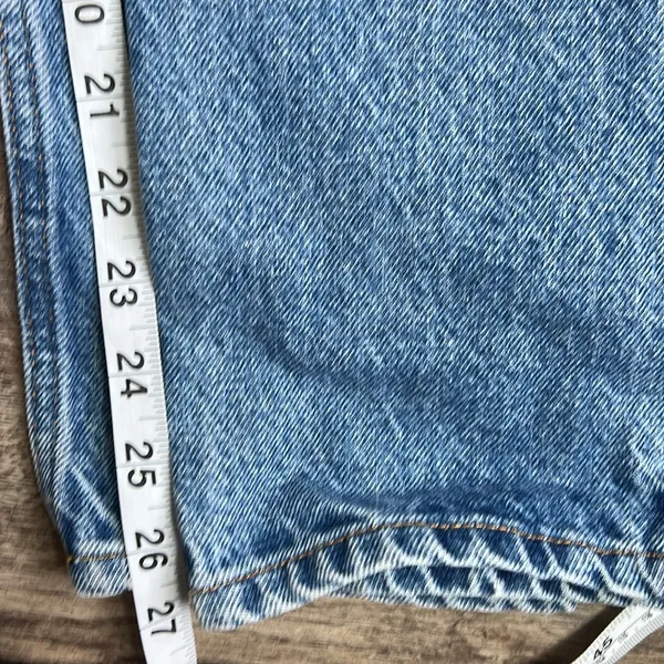 90s Memphis High Rise Tapered Leg Mom Jeans Size 12 Petite 💙 - Image 7
