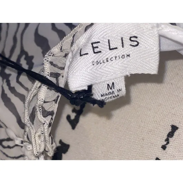 NWT Le Lis Sz Med Animal Print Razorback Sleeveless Mini Dress - Image 10