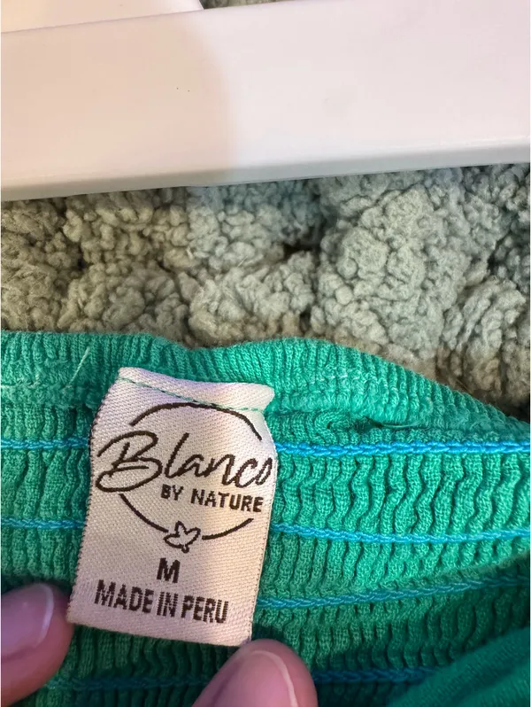 Strapless blanco dress Green Size M - Image 3