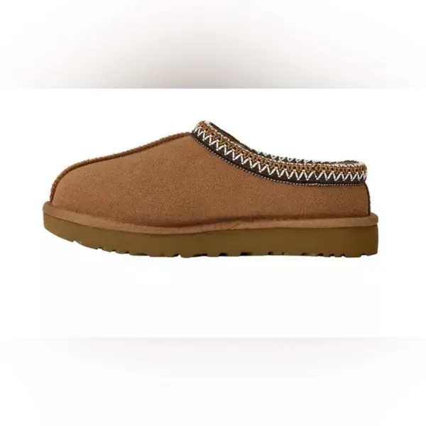 UGG NIB Tasman Slippers Shoes Chestnut Color Size 6 Women - Image 3
