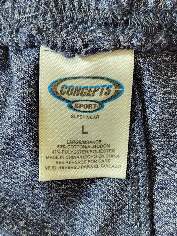 Concepts Memphis Grizzlies Blue Loungewear Pants Size Large - Image 6