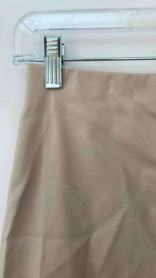Shinestar Faux Leather Mini Skirt - Image 3