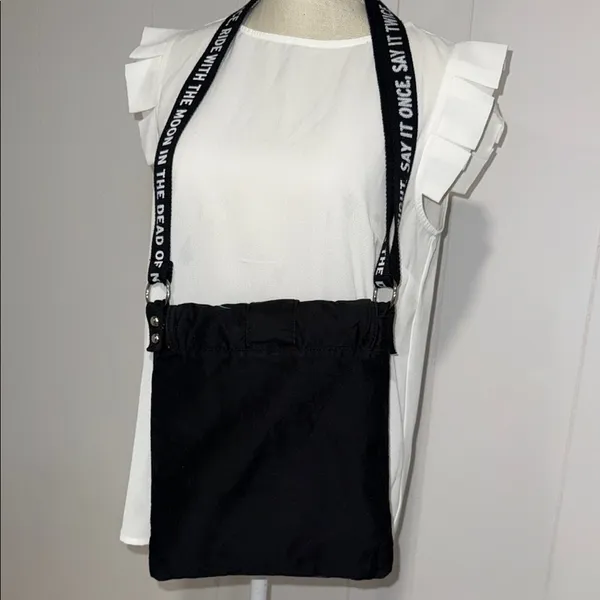 Disney Black and Multicolor Crossbody Bag with Character Design - Image 3