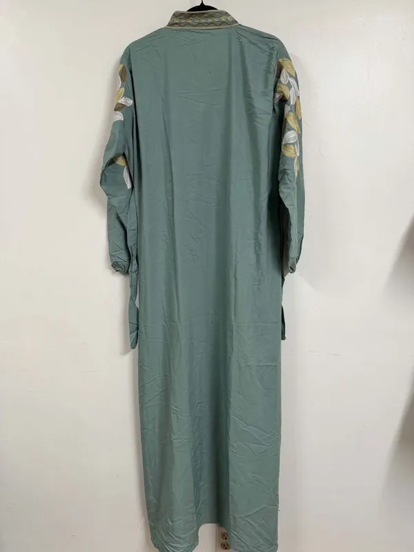 Traditional Jalabiya (Kaftan Abaya Style Maxi Long Dress Size XL - Image 4