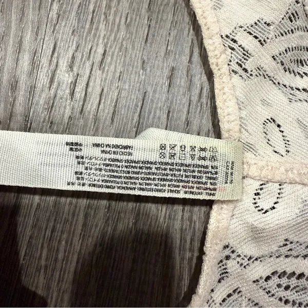 Free People Light Pink Galloon Lace Racerback Bralette - Image 7