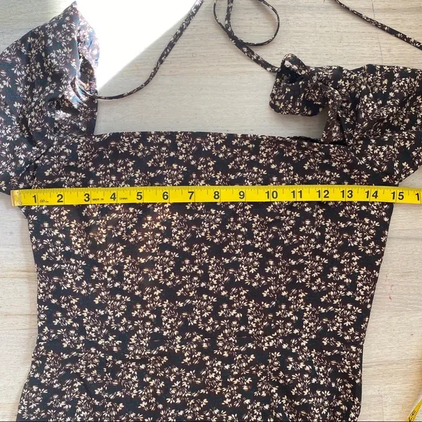 O. P. T. brown floral dress NEW - Image 8